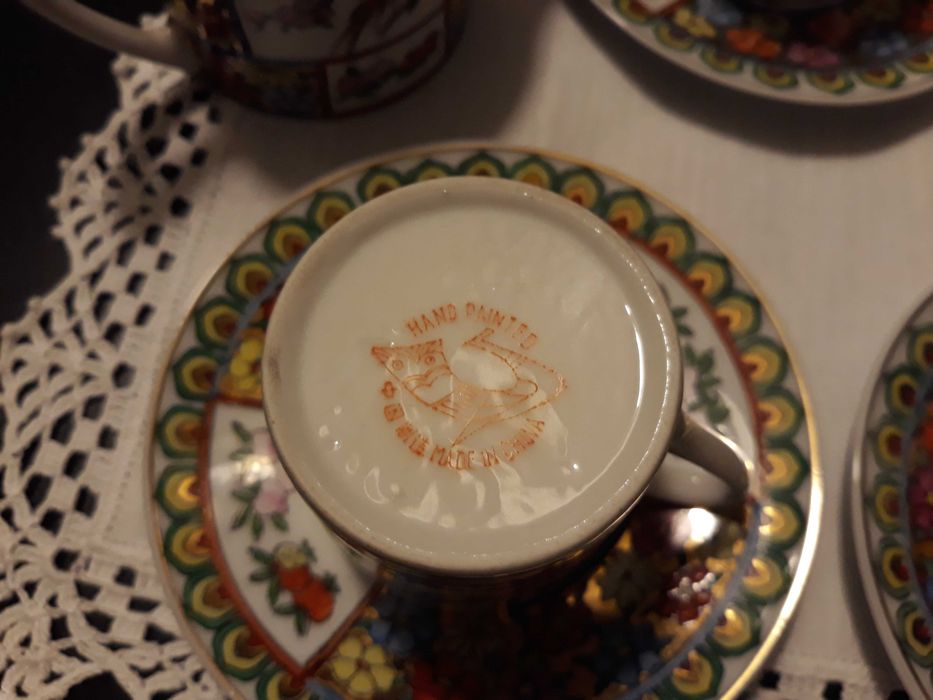 Serviço de café antigo feito na China