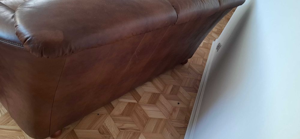komplet mebli skórzanych Kler