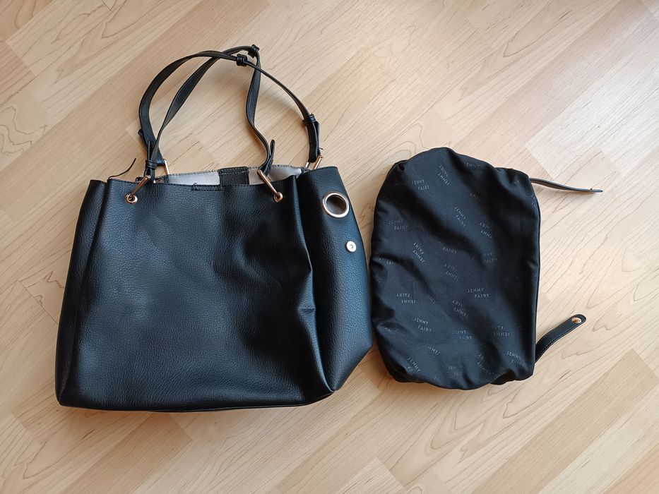 Torebka czarna firmy CCC 2w1