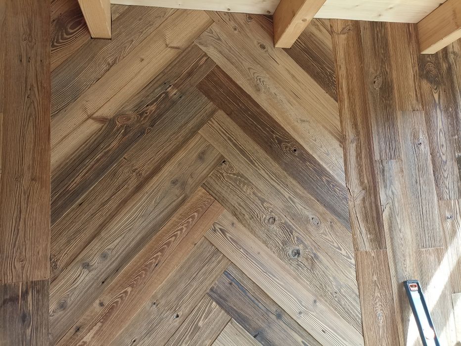 Stare deski rustykalne retro loft na ścianę z odzysku nie postarzane