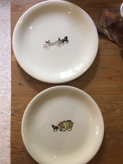 Prato de bolo / servir francês Saline Marin Paris