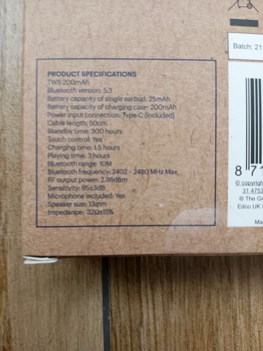 Słuchawki bezprzewodowe GRUNDIG -NOWE