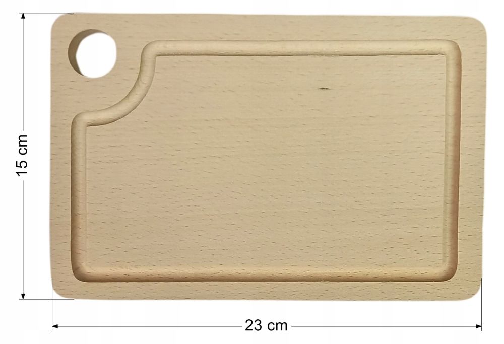 Zestaw 4 desek prostokątnych z rowkiem + drewniany stojak