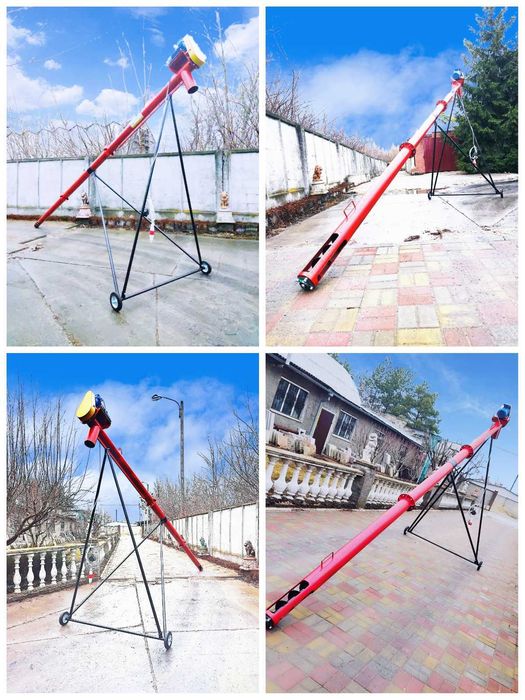 Ø159*6000*380 шнек, шнековый навантажувач, підборщик, протруювач зерна