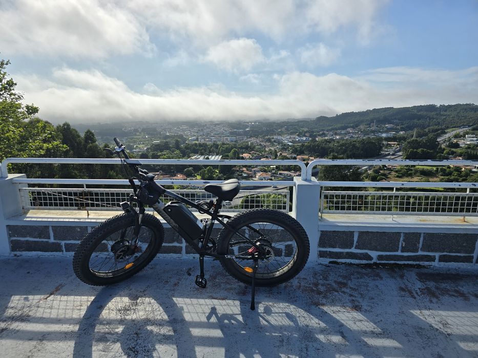 Bicicleta eletrica LANKELEISI MG740 PLUS 2x1000W Dual Motor
