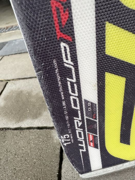 Fisher RC World Cup narty 175 cm