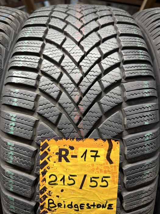 215/55 r17 Bridgestone 2шт