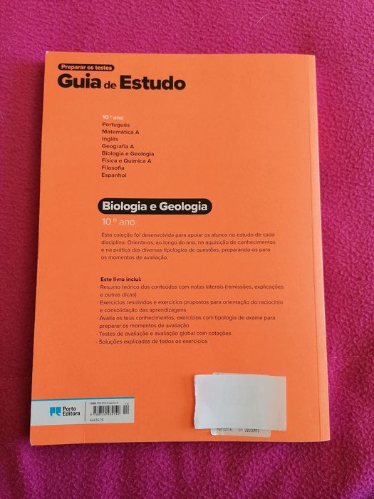 Guia de estudo para Biologia e Geologia