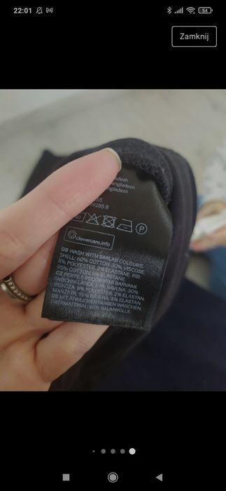 Spodnie ciążowe H&M