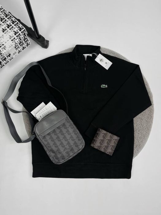 Полузамок Lacoste 1/3 Zip | лакоста півзамок