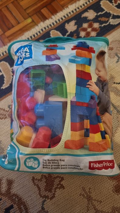 Legos Mega Bloks Fisher-Price - 60 Peças | 1 a 5 anos