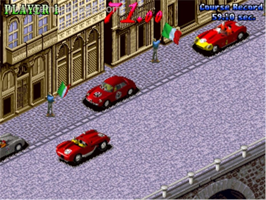 Jogo Great 1000 Miles Rally - Arcade 1994-original