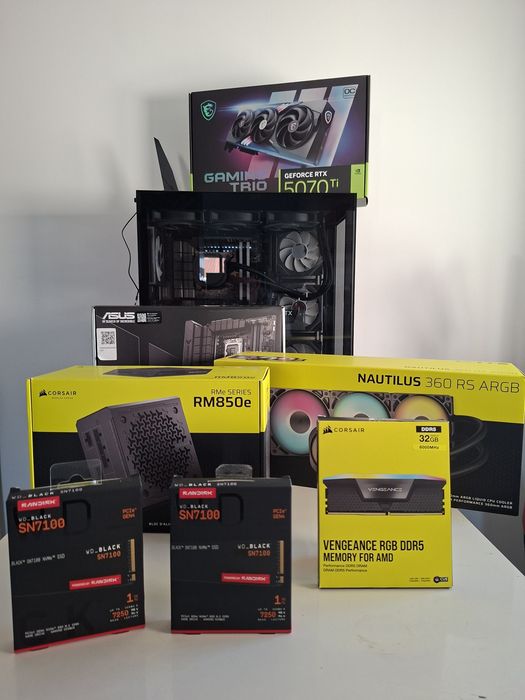PC Gaming Extremamente Potente | RTX 5070 Ti + i9-14900K | Como Novo
