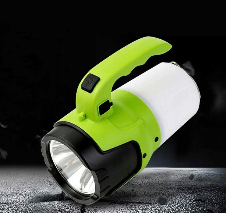 Latarka Awaryjna LED USB Akumulatorowa Mocna Do Samochodu Dom Namiotu