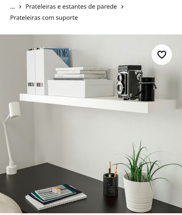 Prateleiras suspensas IKEA   x2