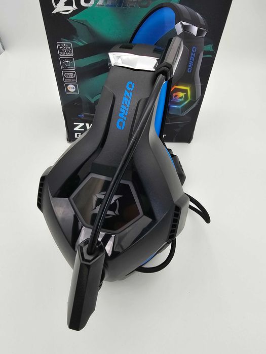Słuchawki nauszne Ozeino ZW1 dla graczy do PS4, PS5 PC, PS4 z mikr.