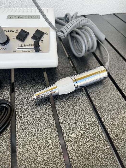 Frezarka do manicure Nail Drill JD500 | Uszkodzona | Na części lub do naprawy