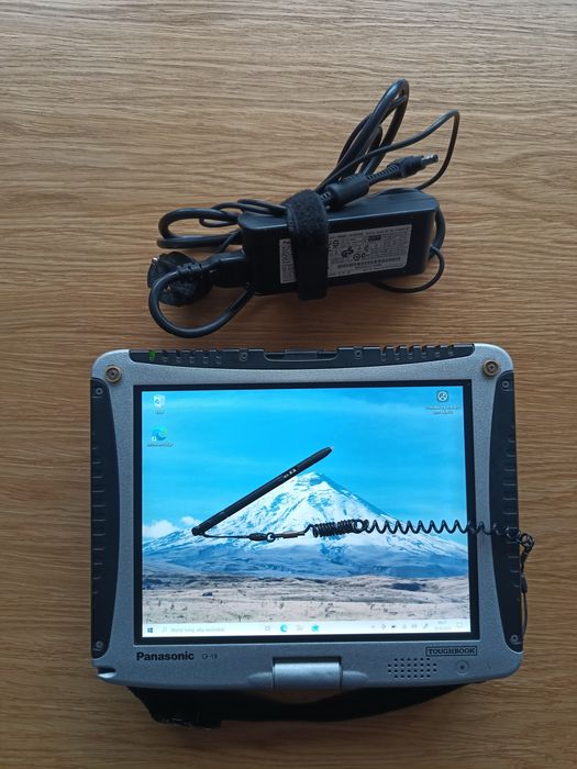 Laptop warsztatowy twardy Panasonic Toughbook i5/8GB/240SSD Windows 10