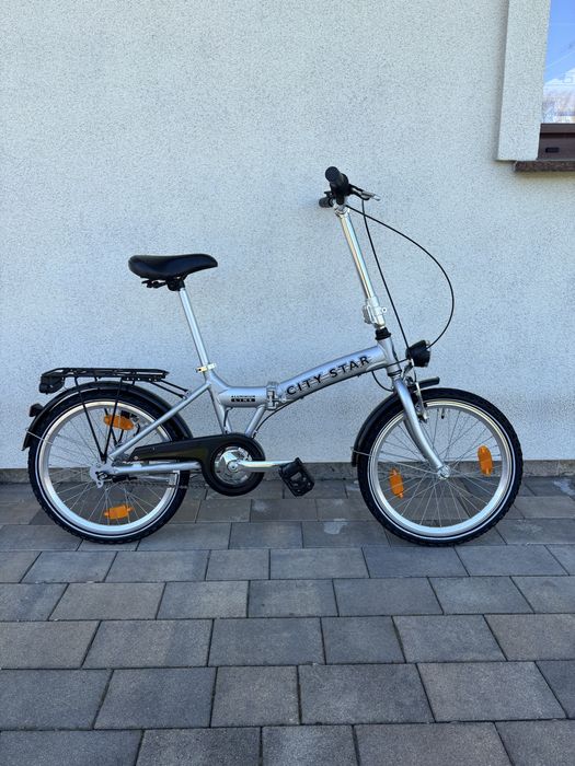 City Star Składak Aluminiowy 20” | 3 biegi SRAM | Dynamo