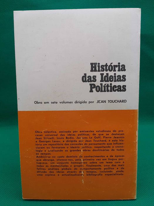 Livro - REF PCE 1 - Lote de Livros de Jean Touchard
