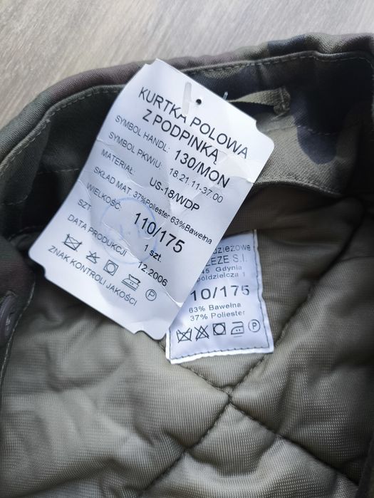 Kurtka polowa z podpinką bechatka mon
