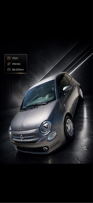 Fiat500 hibrido 2022 desde 130€/mês (financiamento)