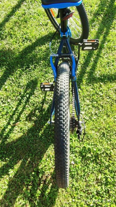 Rower JUNIOR DELTA 24" (granatowy)