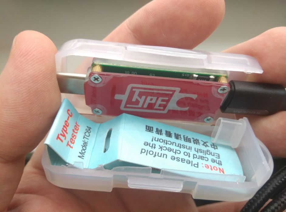 USB-C tester RD TC64 Type-C тестер