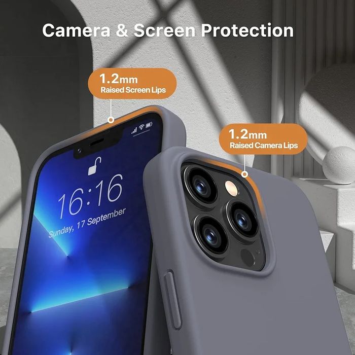 Etui case + szkło hartowane iPhone 13 pro Jasbon B985