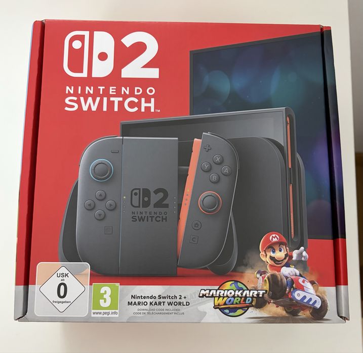 Consola Switch 2 NOVA e Fechada + Jogo