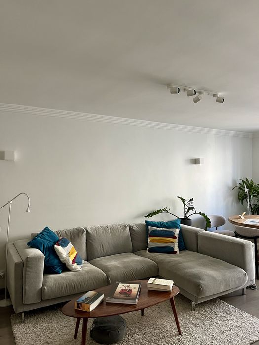 Sofa 4 lugares com chaise longue