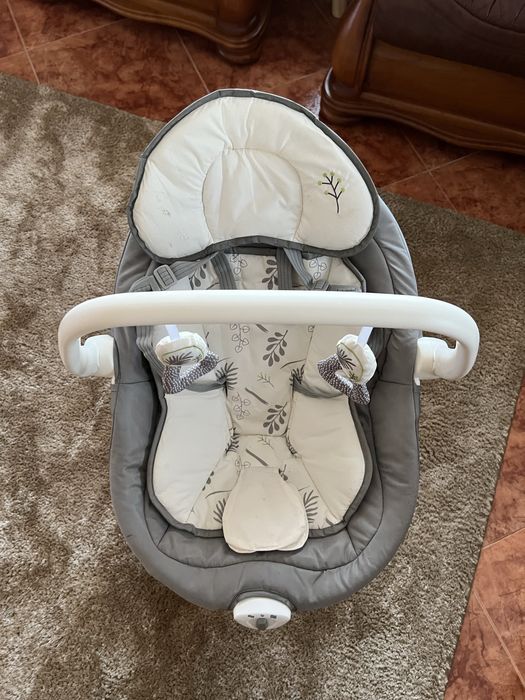 Espreguiçadeira relax bebé, Join 2 em 1 plana e balança