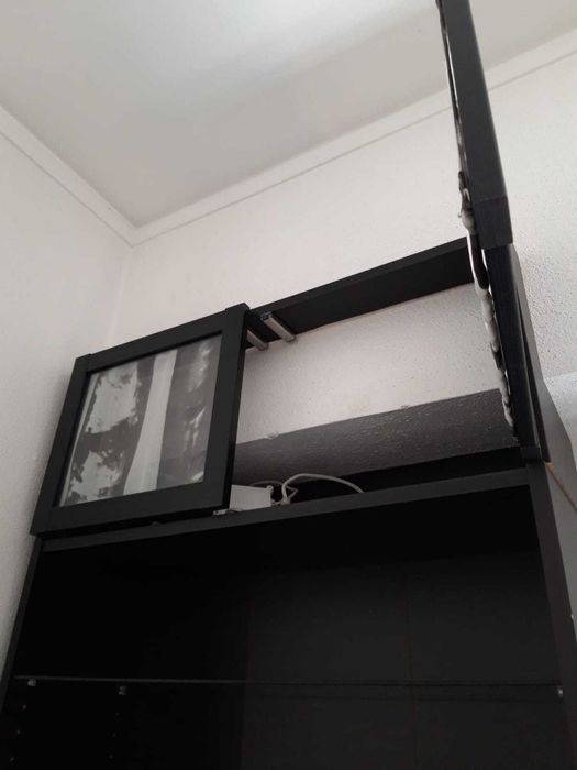 Armário de apoio preto