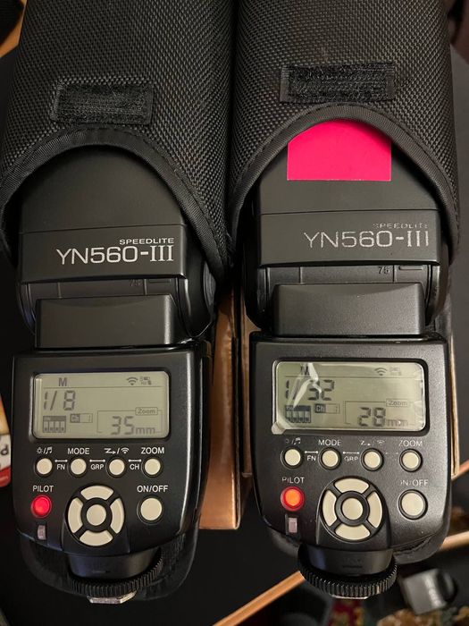 2 Спалахи Yongnuo 560 (3 верcії)