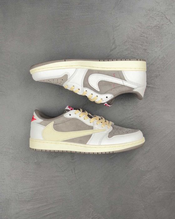 Кросівки Travis Scott x Air Jordan 1 Low OG 'Reverse Mocha'