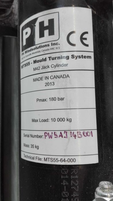 Siłownik ,cylinder hydrauliczny M-42 Jack cylinder 10 ton