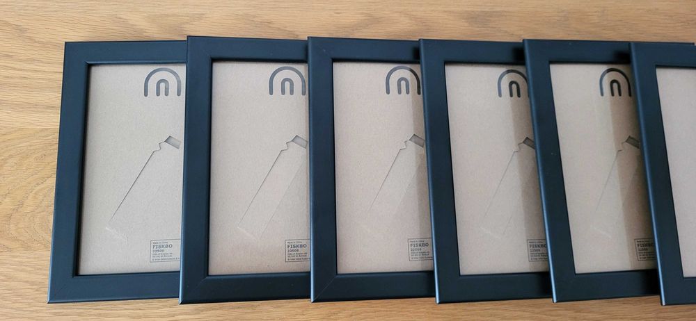 Ramki do zdjęć, Fiskbo IKEA, 7 sztuk