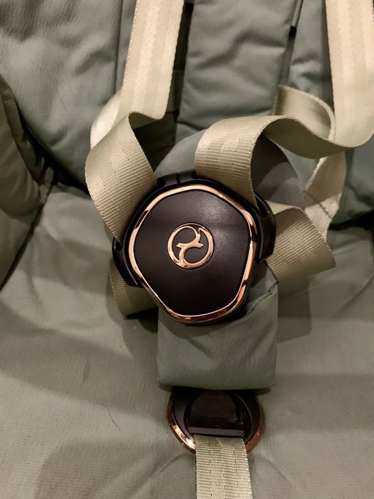 Коляска Cybex ePriam 4.0 rosegold з електроприводом