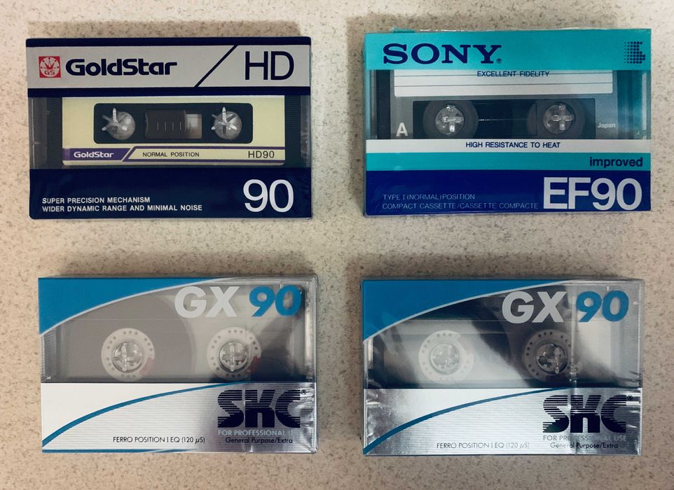 Аудиокассеты Sony \ GoldStar
