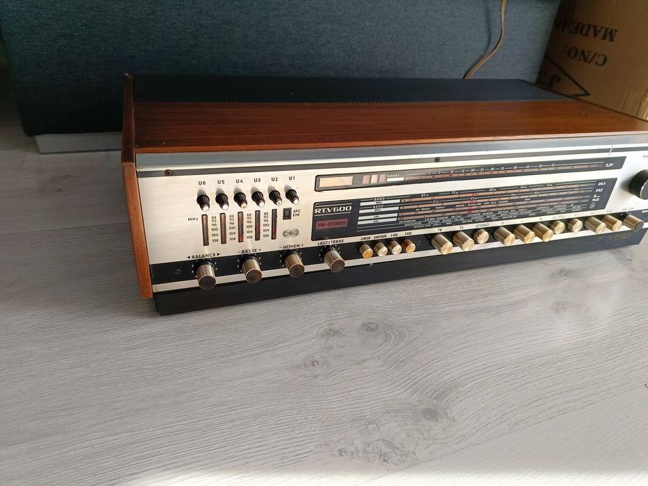 Grundig RTV 600 Vintage Amplituner Radio Stereo + wysyłka