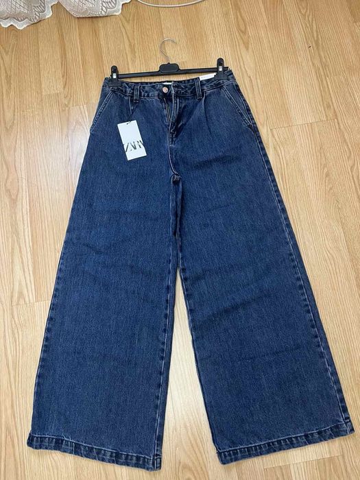 Zara wide leg 34 джинси