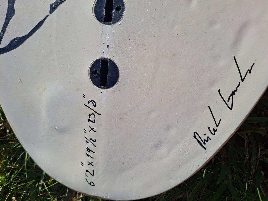Unique 6’2 Surfboard – Custom Artwork