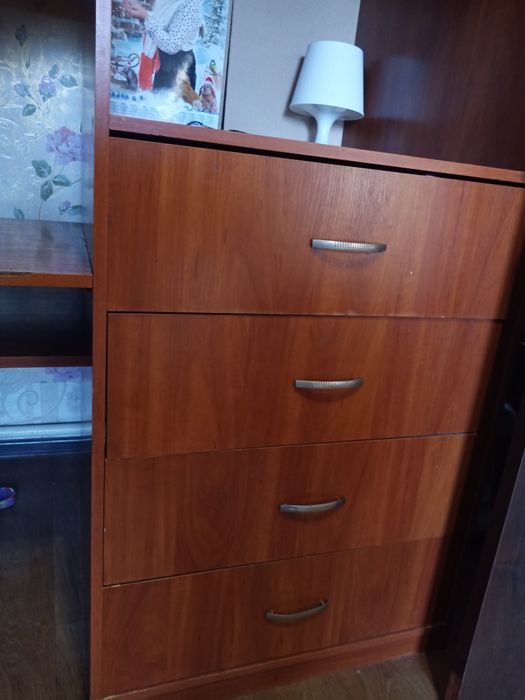 Кровать чердак с 8-ю ящиками