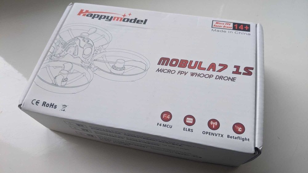 Happymodel Mobula 7 1s v2 2024 Caddx ANT 1200TVL