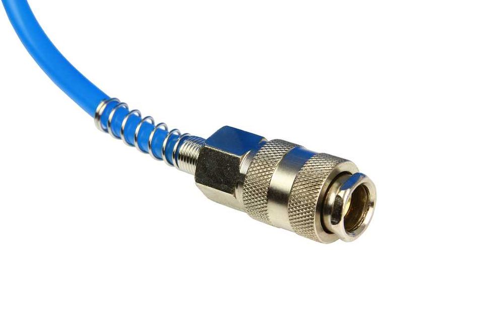 Спіральний пневматичний шланг 10м 6x8мм 8 бар M80464