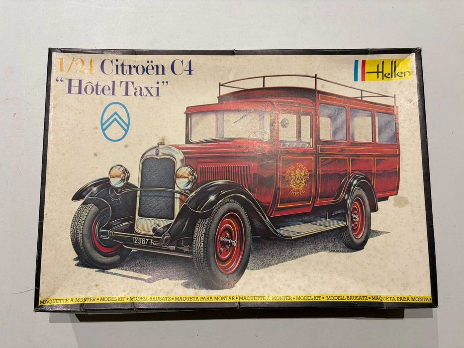 Citroen c4 "Hotel Taxi" - Modelo à escala 1/24