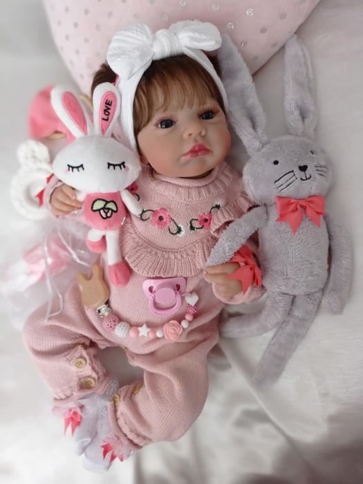 Lalka w typie Reborn z wyprawką prezent lala