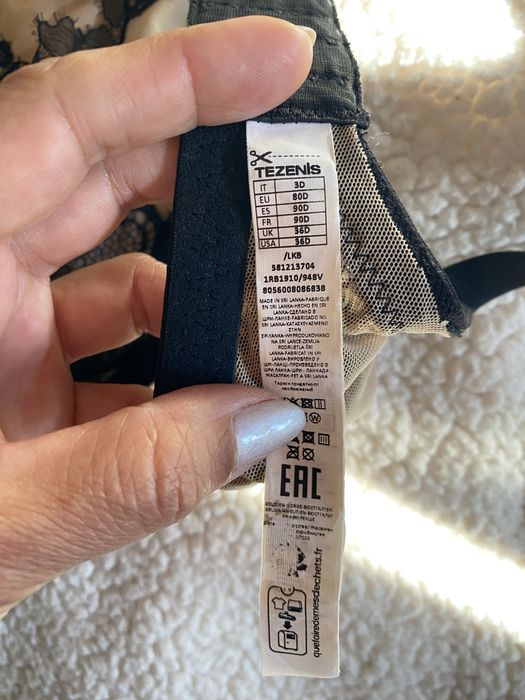 Soutien tezenis tamanho 80 D