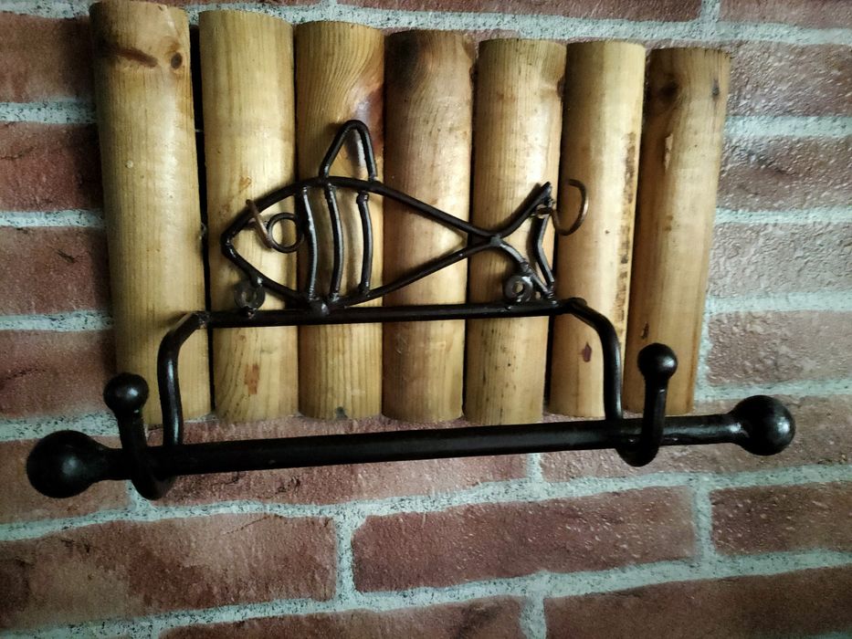 Suporte em Ferro / Peixe