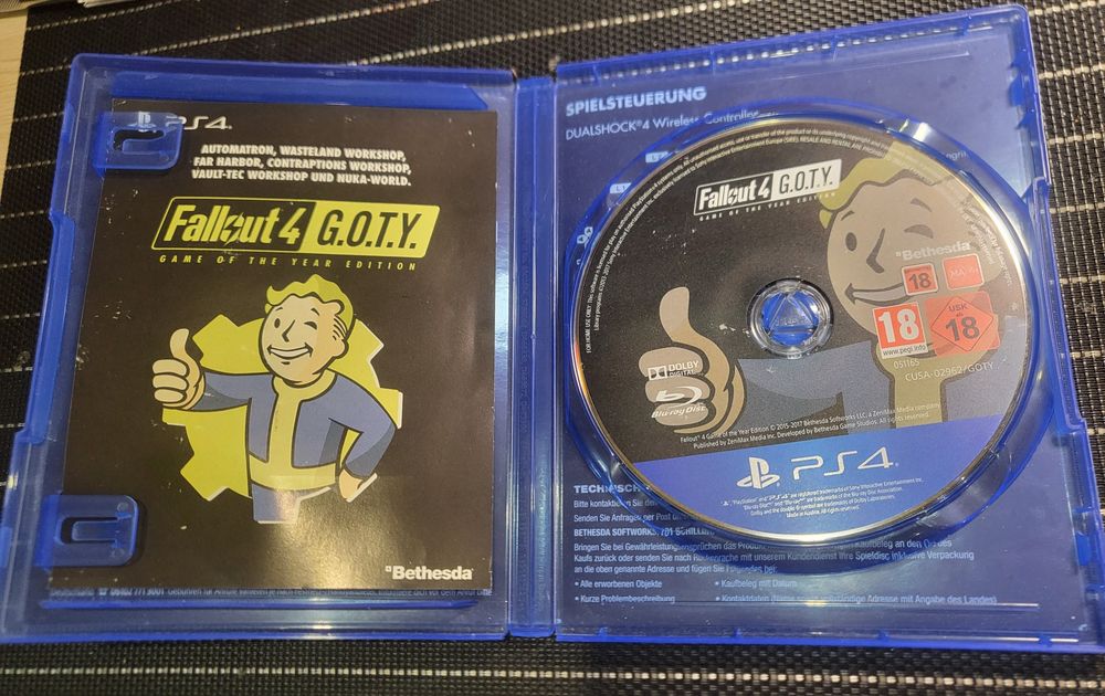 Fallout 4 G.o.t.y (PlayStation 4-5) гра на Англійській мові,без DLC